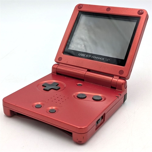 Gameboy Advance SP - Model AGS-001 - Flame Red - Konsol - SNR XEH16437191 (B Grade) (Genbrug)